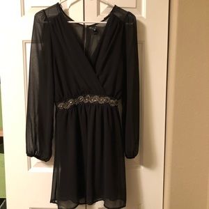 Windsor Black embellished dress